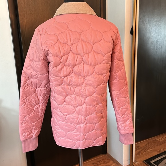Barbour Pink Quilted Jacket size 6 - Picture 2 of 8